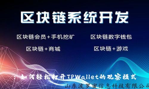 : 如何轻松打开TPWallet的观察模式
