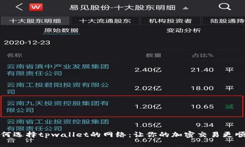 如何选择tpwallet的网络：让你的加密交易更顺畅