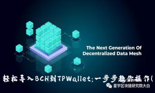 轻松导入BCH到TPWallet：一步步教你操作！
